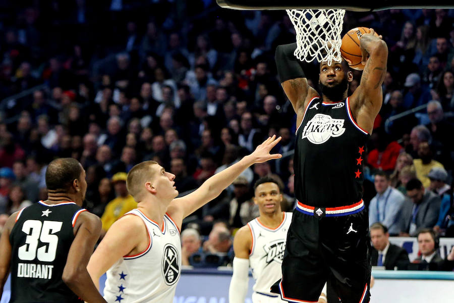 El All Star 2019 de la NBA dejó imágenes espectaculares para el recuerdo.