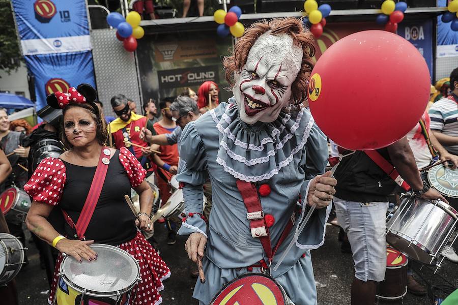 Fotos: Explosión de alegría para dar la bienvenida al Carnaval de Río