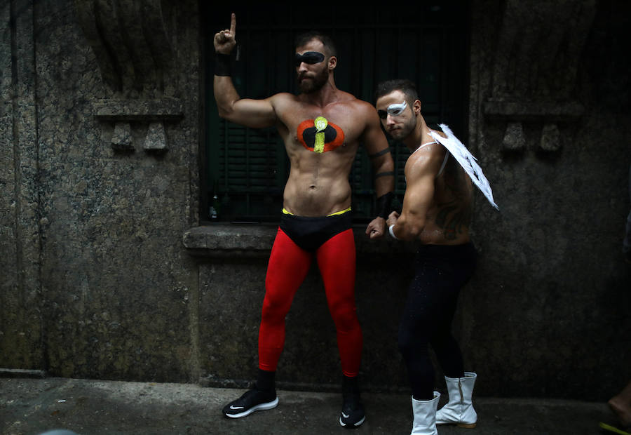 Fotos: Explosión de alegría para dar la bienvenida al Carnaval de Río