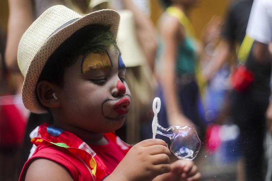Fotos: Explosión de alegría para dar la bienvenida al Carnaval de Río