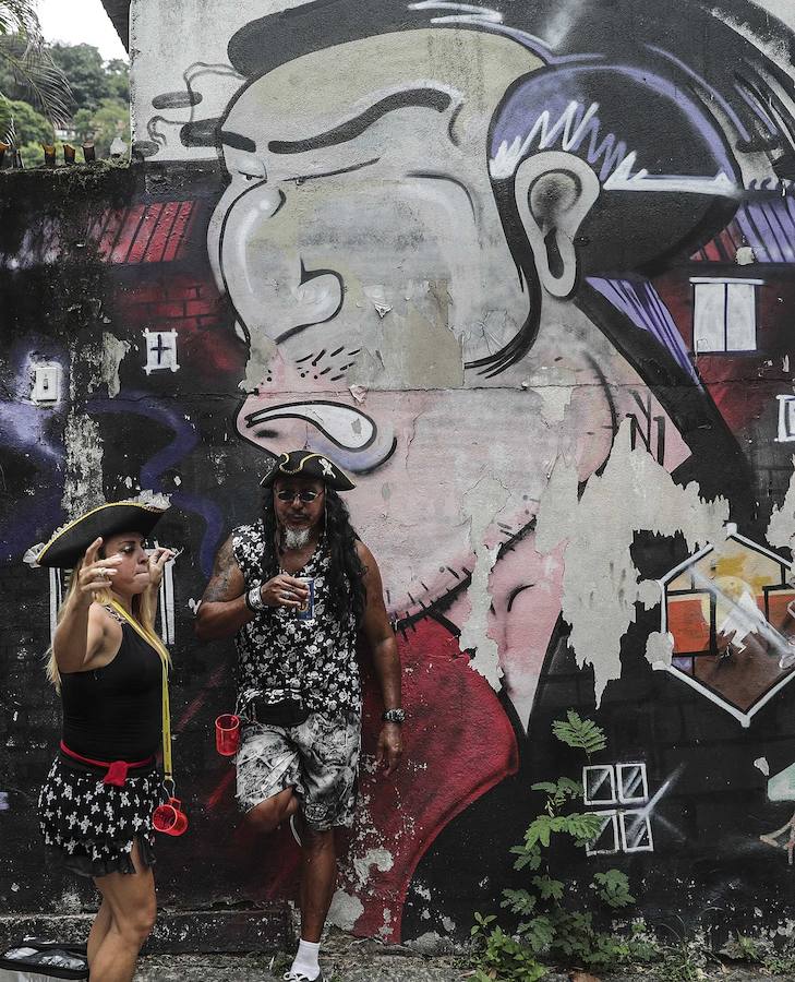 Fotos: Explosión de alegría para dar la bienvenida al Carnaval de Río