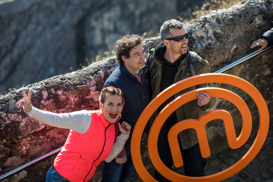 Diputación de Bizkaia consigue que graben un capítulo de la nueva temporada en las inmediaciones del restaurante Eneperi