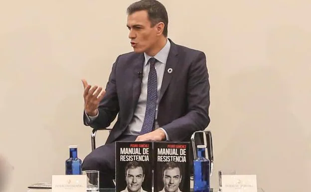 Pedro Sánchez presenta su libro 'Manual de Resistencia'.