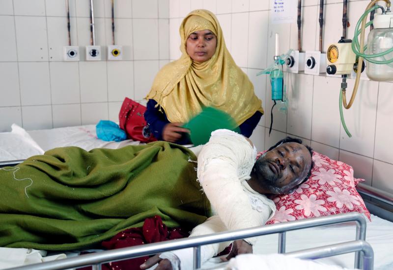 El fuego se desató en el casco antiguo de la capital y se ha cobrado la vida de más de 70 personas