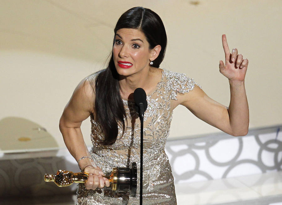 "¿Realmente gané esto o simplemente cansé a todos?".- Mejor actriz: Sandra Bullock por 'Un sueño posible', 2010. 