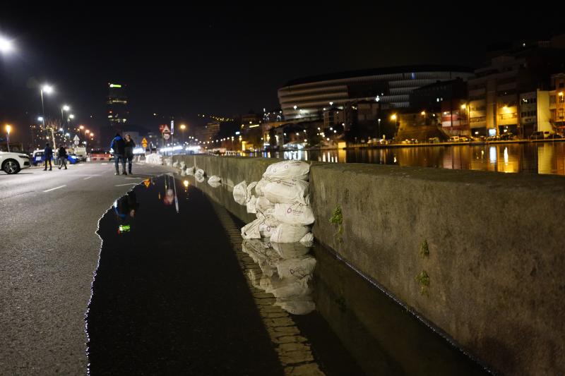 Apenas se han generado algunos charcos en la isla y no está previsto que dé más problemas