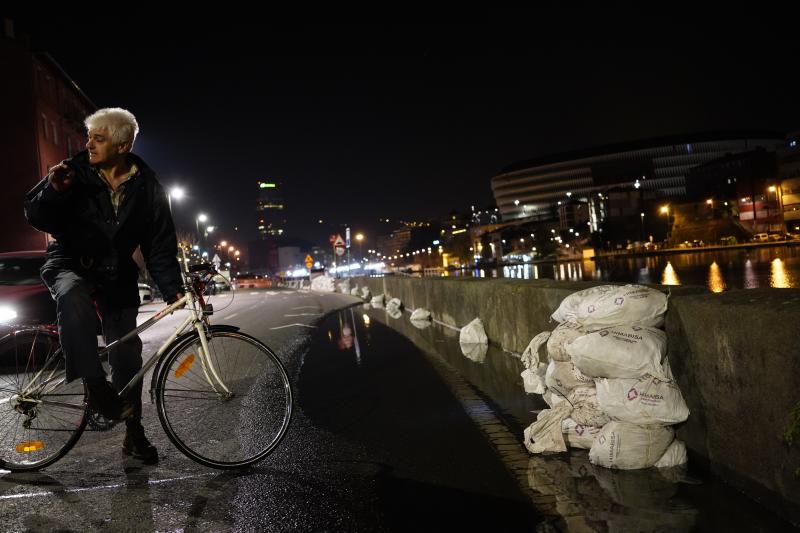 Apenas se han generado algunos charcos en la isla y no está previsto que dé más problemas