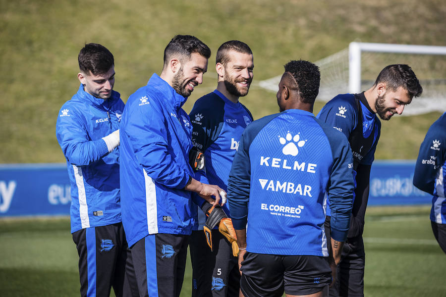 Fotos: Las fotos del entrenamiento del Alavés