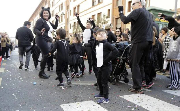 Los bilbaínos saben cómo disfrutar su Carnaval. 