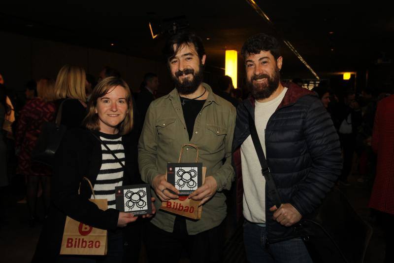 Cova Orgaz, Iñigo Caballero y Paul Caballero.