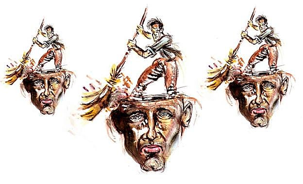 Krudelkeria larriena da norberak bere buruari eragiten diona.