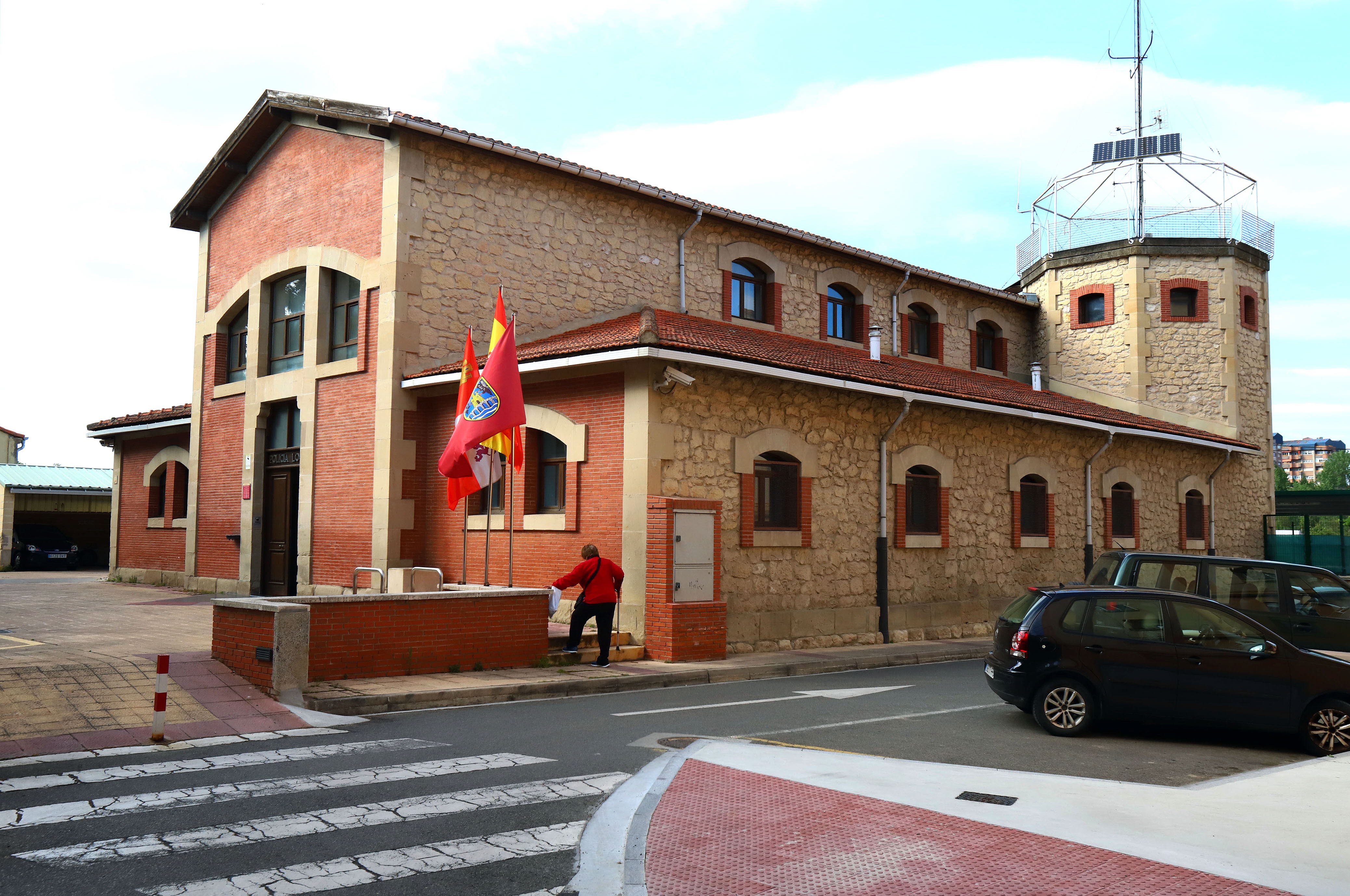 Sede de la Comisaría de la Policía Local en la Barriada San Juan del Monte.