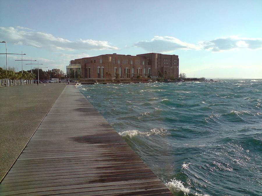 El auditorio de Tesalónica, en Grecia. 