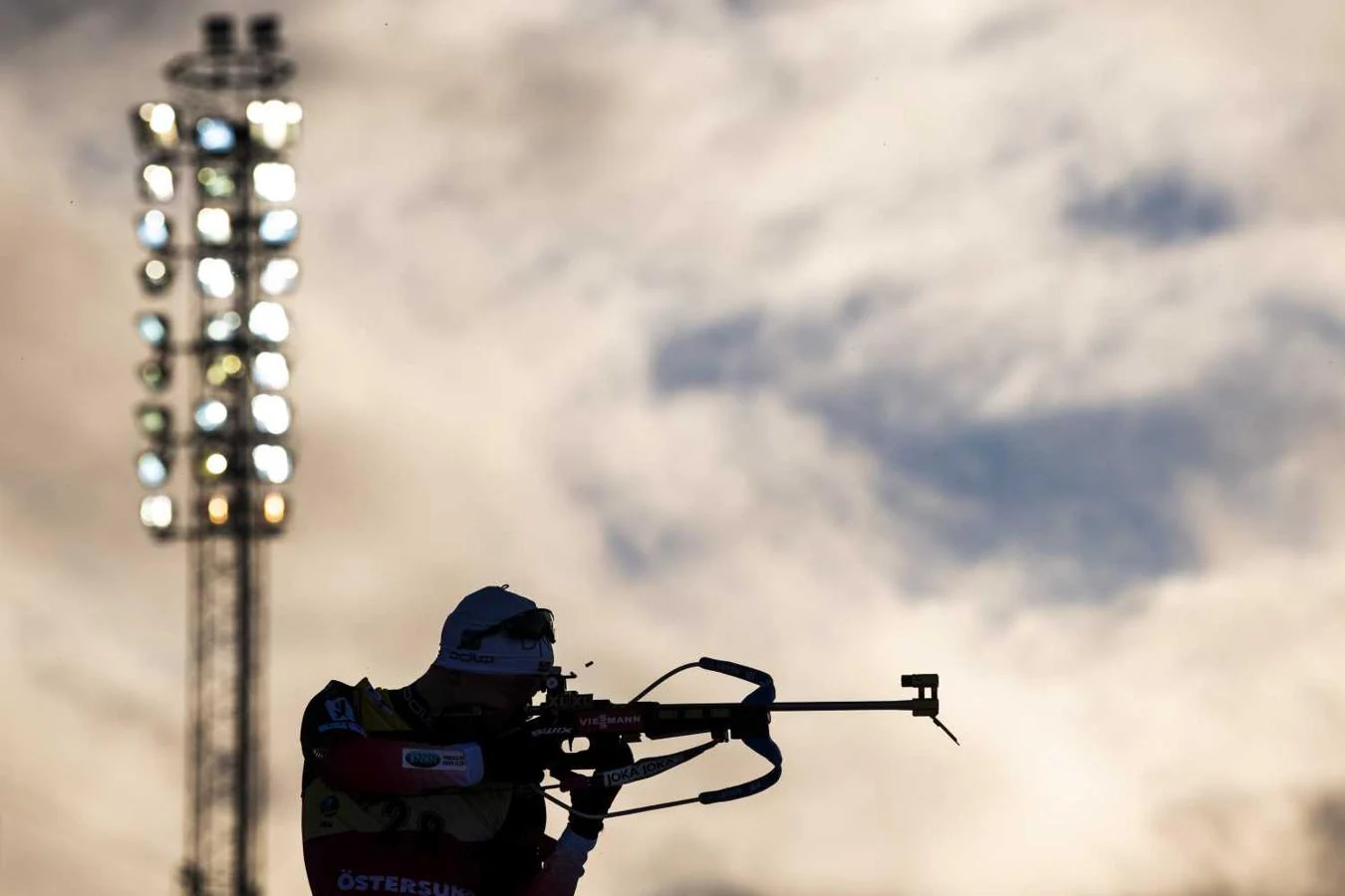 El noruego Johannes Thingnes Boe en el Campeonato Mundial de Biatlón IBU en Ostersund, Suecia