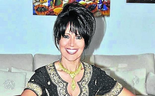 La cantante Cristina del Valle.