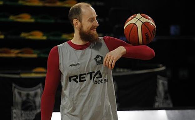Thomas Schreiner, base del RETAbet Bilbao Basket. 