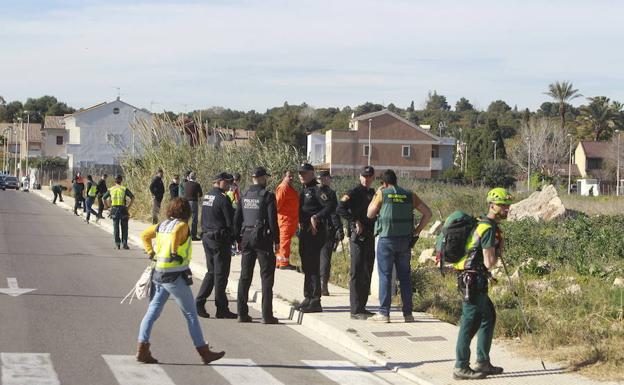 Galería. Dispositivo de búsqueda en Godella.