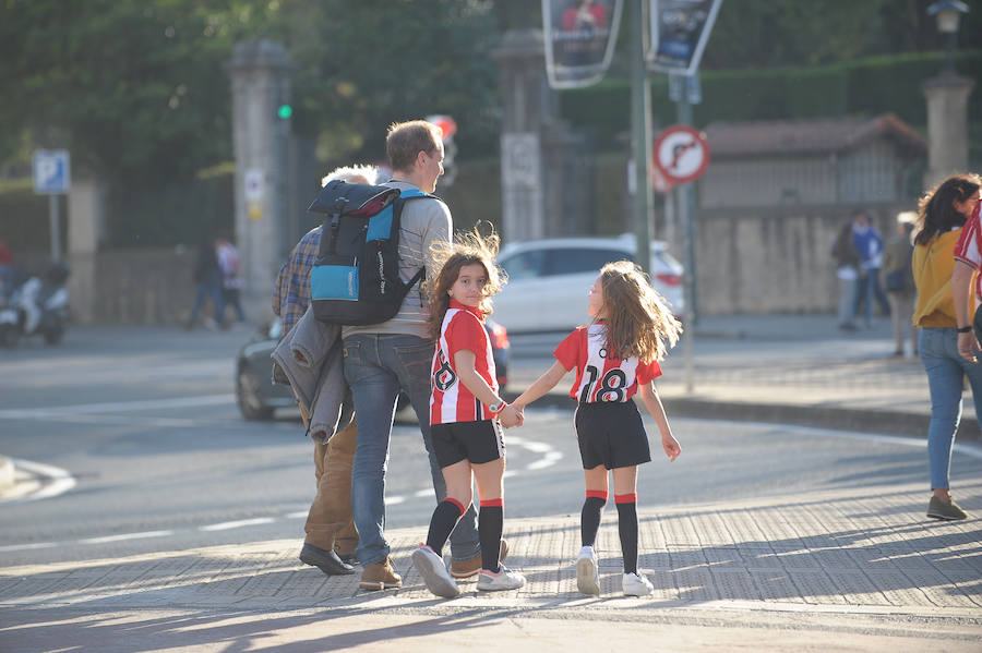 Fotos: San Mamés, de puente y fuiesta