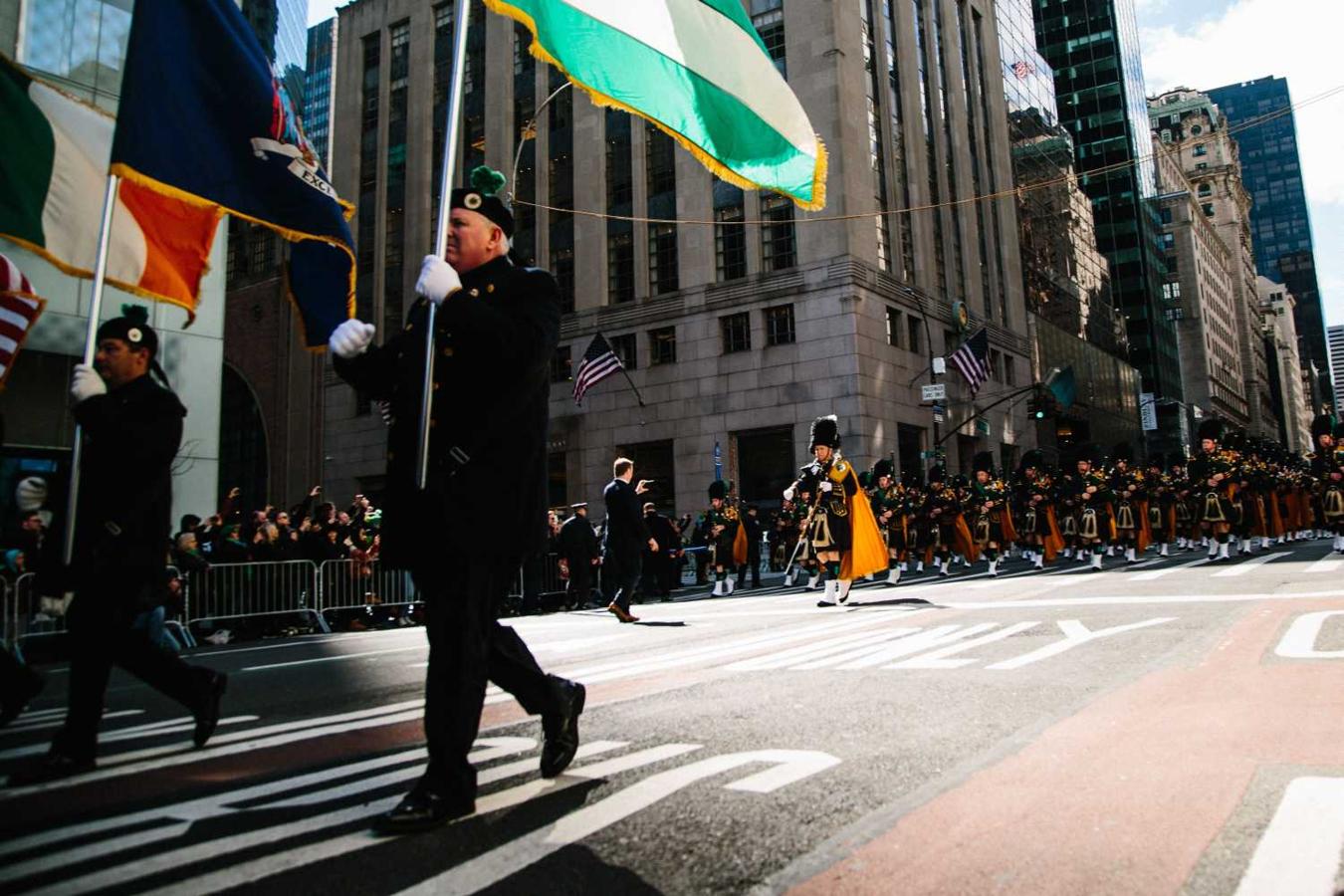 Estados Unidos se vuelca en la celebración del día de San Patricio, patrón de Irlanda , con desfiles en Chicago y Nueva York, entre otras ciudades. 