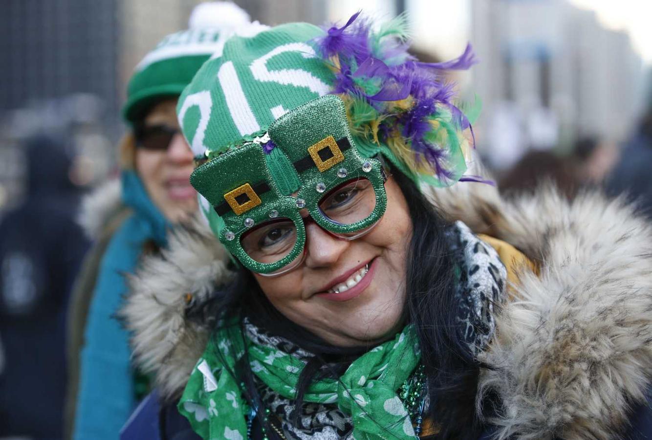 Estados Unidos se vuelca en la celebración del día de San Patricio, patrón de Irlanda , con desfiles en Chicago y Nueva York, entre otras ciudades. 