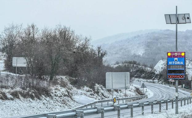 La nieve puede volver a caer en el interior del País Vasco.