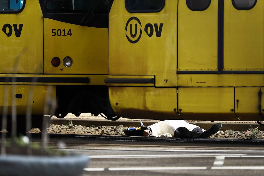 Fotos: Atentado contra un tranvía en la ciudad holandesa de Utrecht