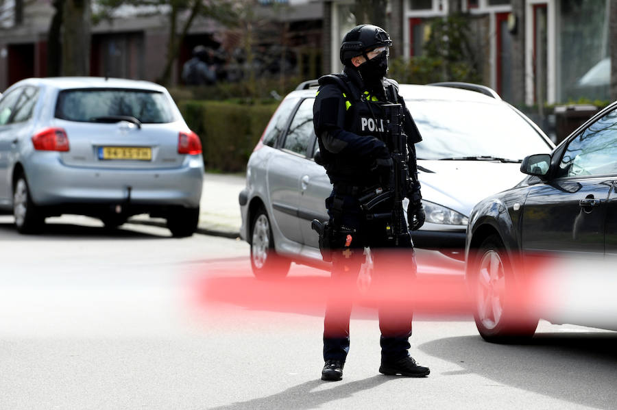 Fotos: Atentado contra un tranvía en la ciudad holandesa de Utrecht