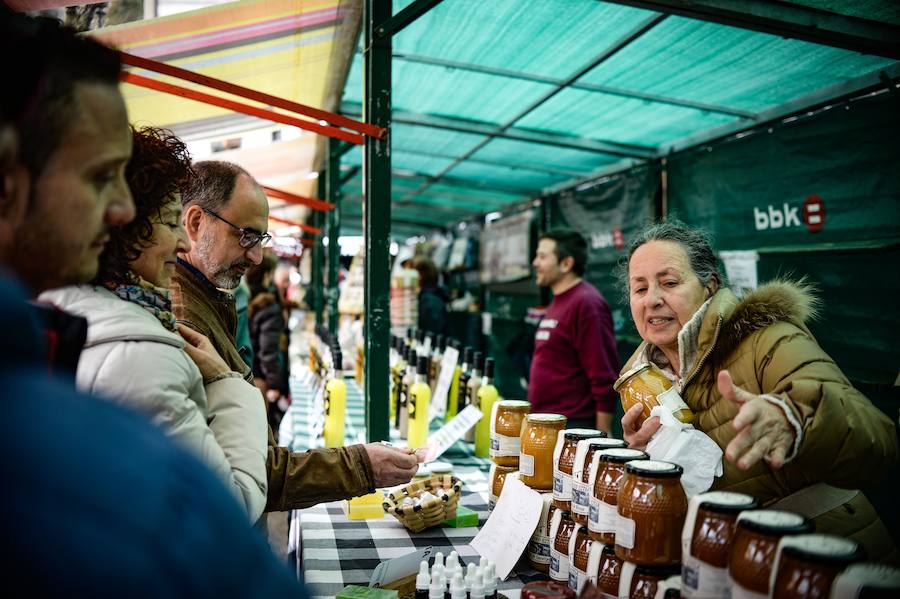 Concurso de perros, agricultura ecológica y talos en la tradicional cita de la localidad de la Margen Izquierda