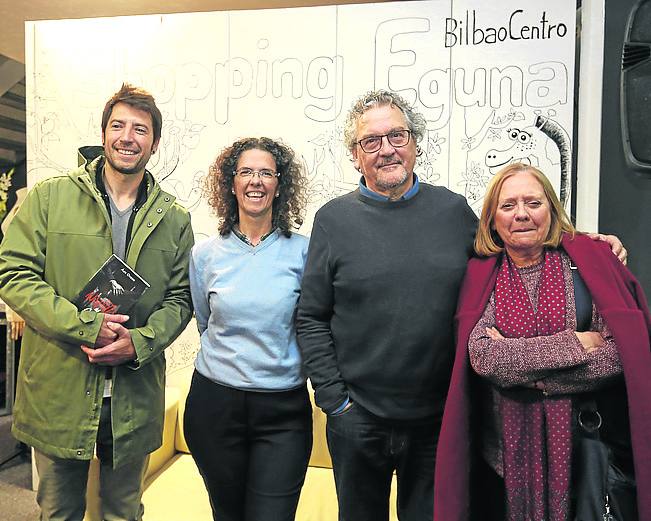 Diego Pañafiel, Beatriz Marcos, Seve Calleja y Sol Aguirre. 