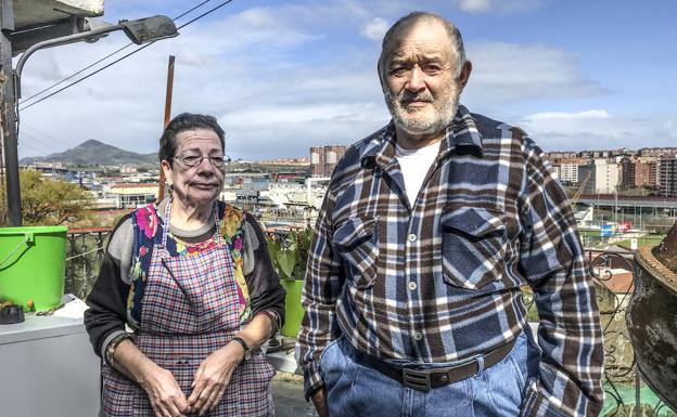 Antonio y Luisa han convivido con varias colmenas a pocos metros de su vivienda.