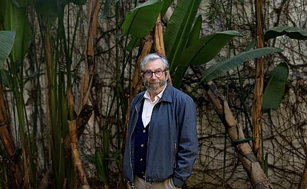 Antonio Muñoz Molina, fotografiado en Barcelona el pasado lunes.