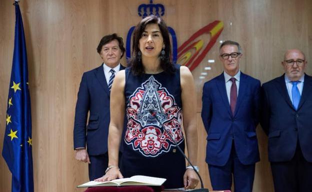 María José Rienda, secretaria de Estado para el Deporte. 