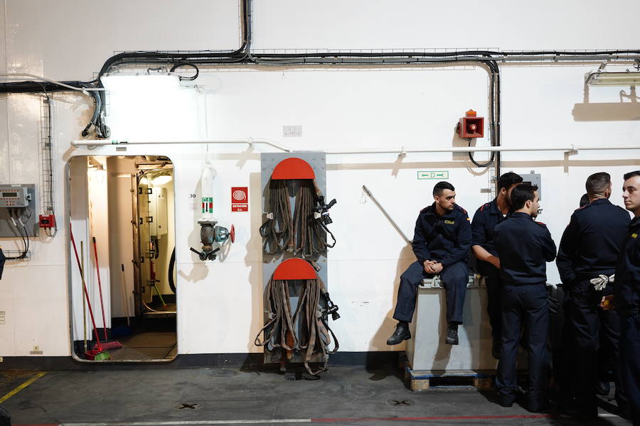 Fotos: Así es el interior del portaaviones &#039;Juan Carlos I&#039;