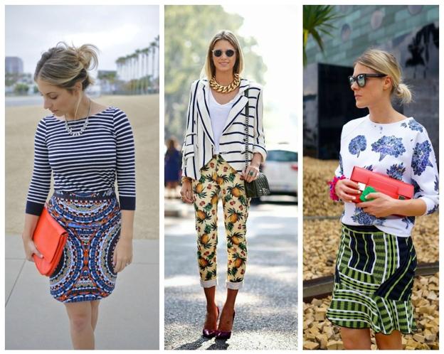 En el street style la tendencia 'mix&match' pisa fuerte.