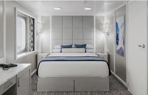 Fotos: Así es por dentro el crucero de lujo que dará la vuelta al mundo y parará en Getxo