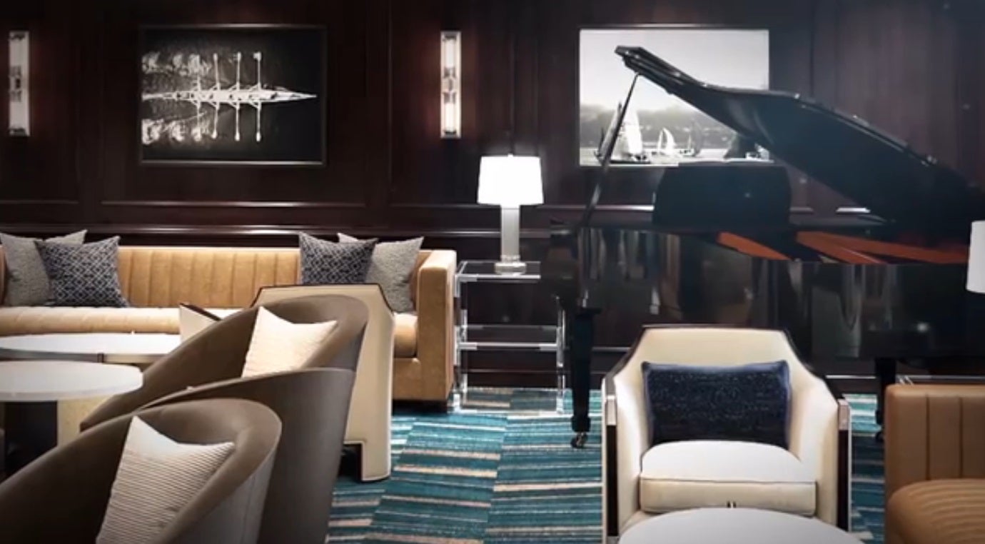 Fotos: Así es por dentro el crucero de lujo que dará la vuelta al mundo y parará en Getxo