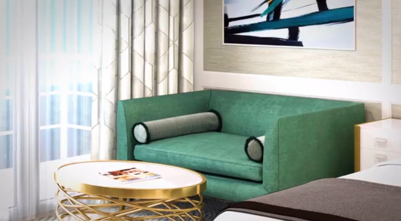 Fotos: Así es por dentro el crucero de lujo que dará la vuelta al mundo y parará en Getxo