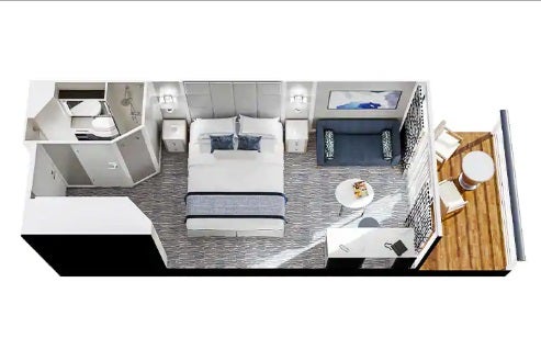 Fotos: Así es por dentro el crucero de lujo que dará la vuelta al mundo y parará en Getxo