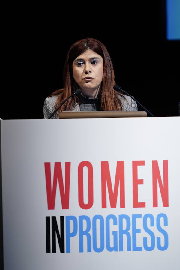 Susana González Rómulo, representante del Área de Empleo e Igualdad de la Diputación de Bizkaia.
