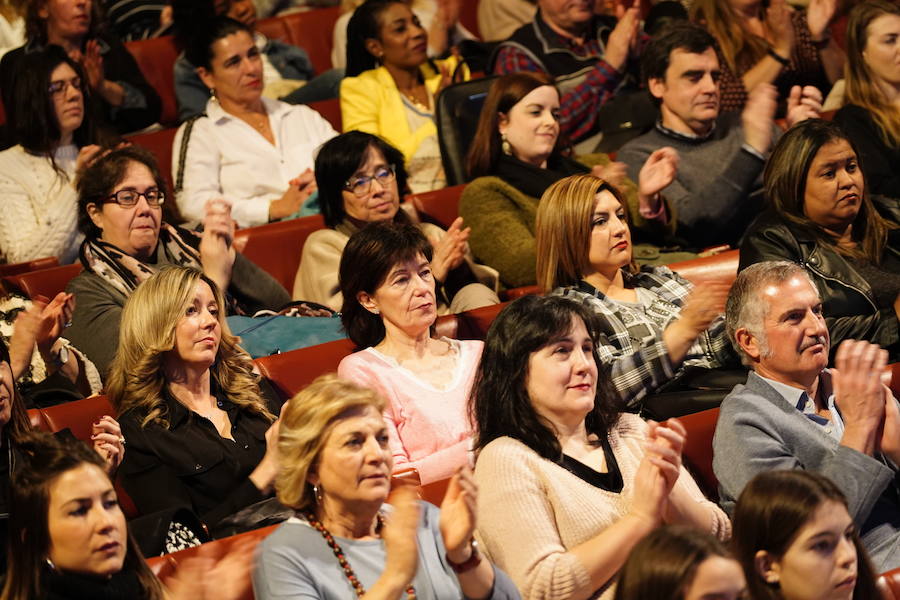 Público asistente a la jornada en el Auditorio del Museo Guggenheim.