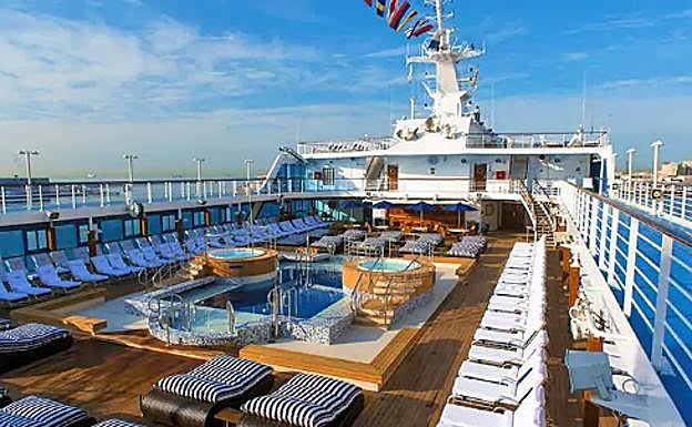 La cubierta del 'Insignia'. 