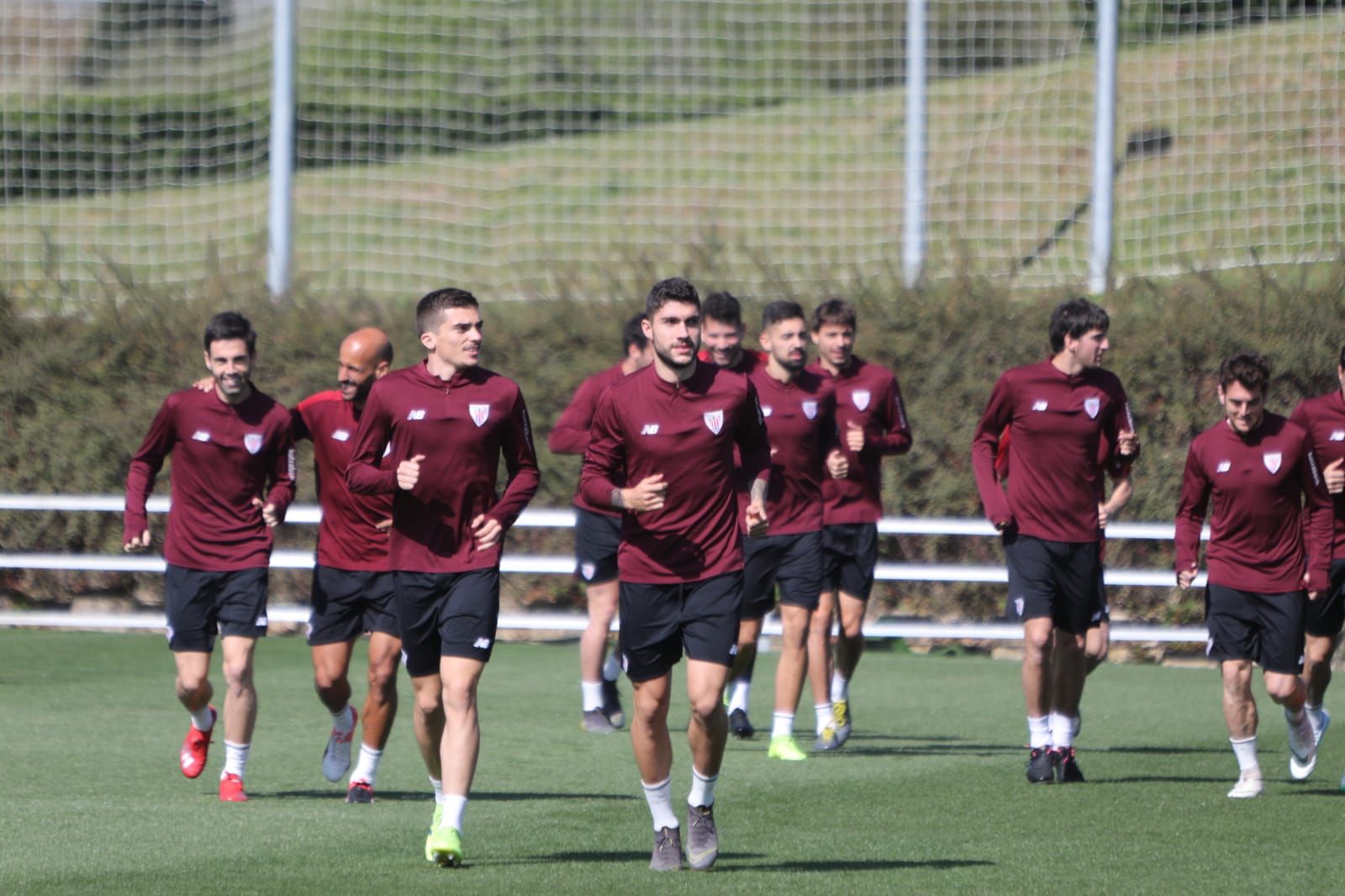 Fotos: Entrenamiento del Athletic en Lezama