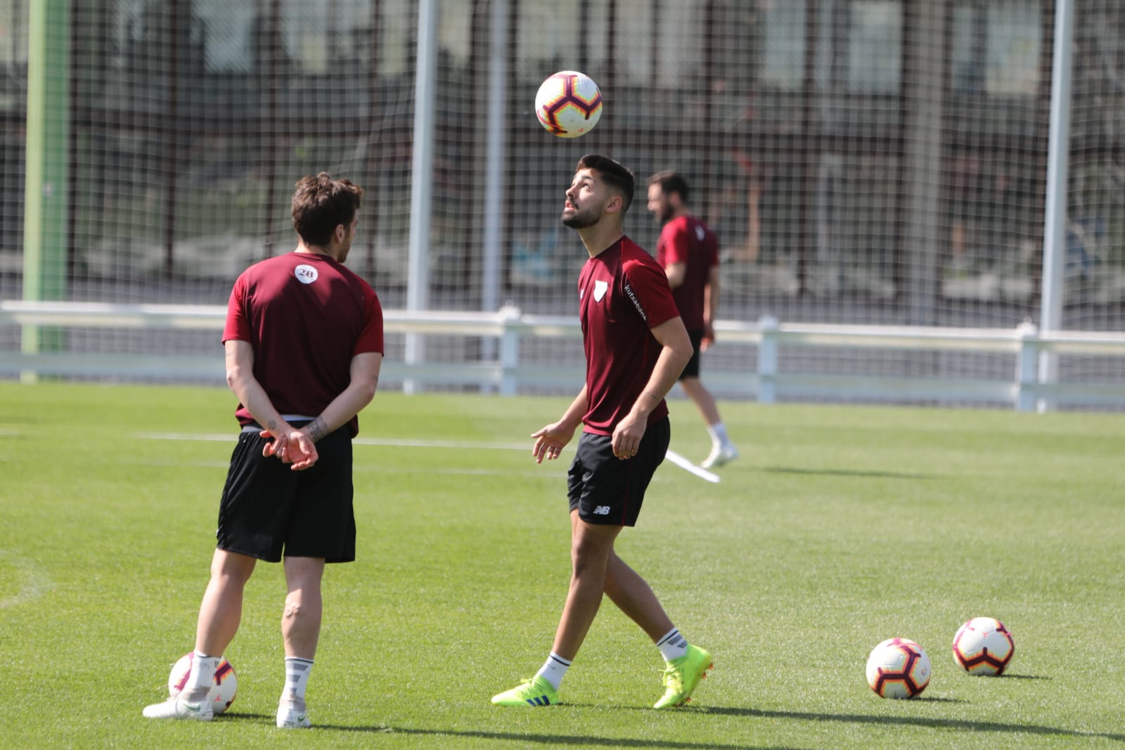 Fotos: Entrenamiento del Athletic en Lezama