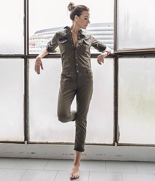 La exmodelo bilbaína es una apasionada de los monos. «Tengo tres y ya he fichado otro», afirma.