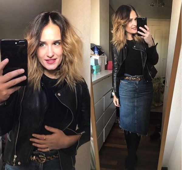 La 'instagramer' duranguesa de 35 años cuelga en Instagram los looks que lleva a la oficina, parodia a las famosas y comparte su rutina de entrenamiento