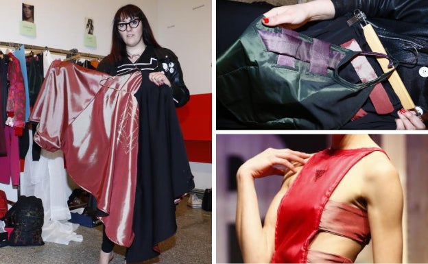 Cecilia Estévez con el conjunto elegido para nuestra selección.