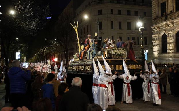 Procesión de la Santa Cena. 