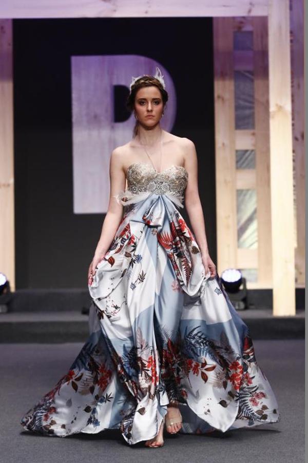 El diseñador vitoriano Domingo Orive conquista al jurado con su colección 'Chess' de sastrería clásica