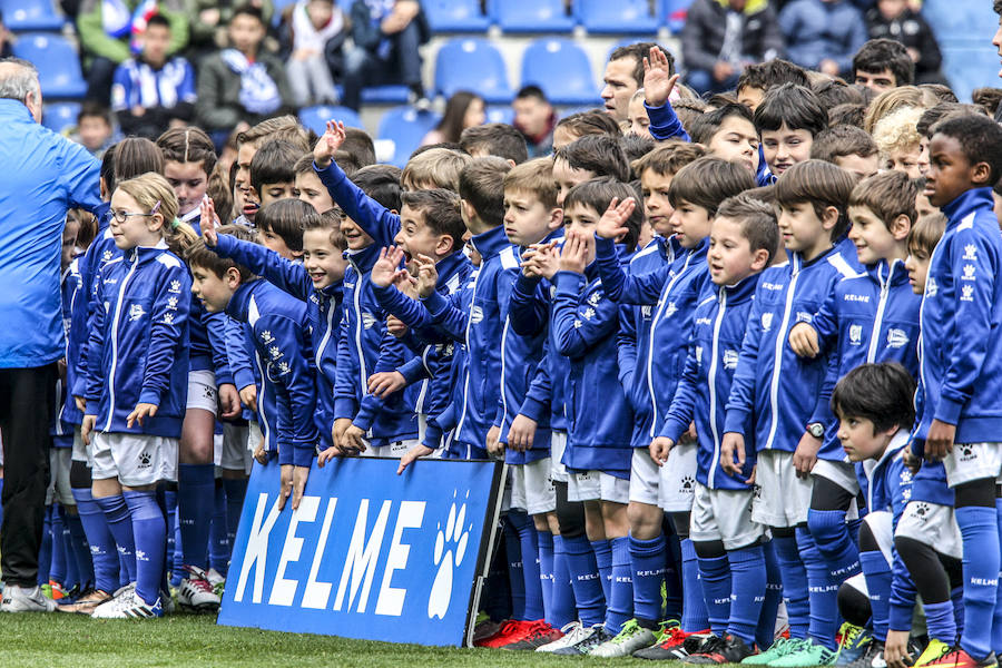 Imágenes correspondientes al partido de LaLiga Santander 2018-2019 disputado en el estadio de Mendizorroza