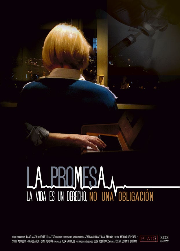 Cartel del documental "La promesa".